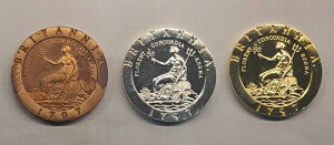 1797 Geo 3rd Retro FANTASY p^[ yj[ - FLORENT CONCORDIA REGNA - 摜ʂ!