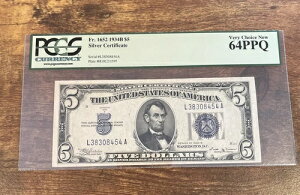 1934-B 5�h����� 1652�N ���B���\�� LA �u���b�N PCGS 64 PPQ