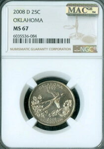 2008 D INz}B 25 Zgd NGC MS67 PQ MAC X|bgX 7 FINERB