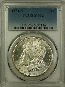 1881-S [K 1h PCGS MS-62 (ǎRC) (14)