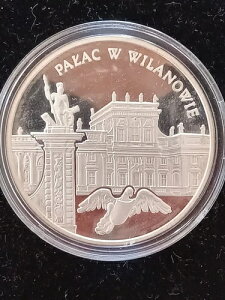 2000 �|�[�����h 20zl �V���o�[ �v���[�t �R�C���uPalac w Wilanowie�v�ᒒ�� 24 000 ea