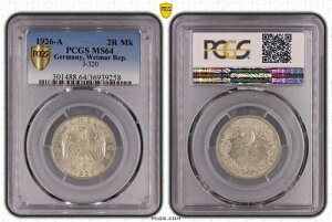 hCc C}[a 2}N 1926N A PCGS MS64 C[ORC