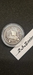 モザンビーク 1983/1984 プルーフ 50メティカル 銀貨 0.925