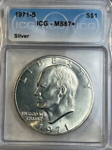 1971N -S AC[n[EACN 1h BU ICGF MS67+ Plus RC