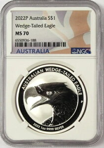 2022N P $1 I[XgA 1IX Vo[ EFbWe[C[O NGC MS70 x