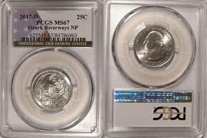 2017 D �I�U�[�N ���o�[�E�F�C�Y NP �N�H�[�^�[ 25�Z���g PCGS MS67