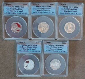 2010-S 1 5 Vo[RC AJ UEr[eBtZbg PR70 ANACS 25Zg NH[^[