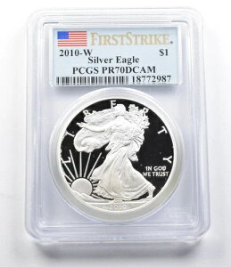 PR70 DCam 2010-W �A�����J���V���o�[�C�[�O�� FS PCGS *5880