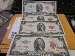 5 / 1953 $2.00 US NOTE CU +++++ �A������