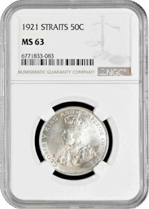 �C���A���n 50�Z���g 1921�N�ANGC MS63�A�u�����W���[�W5���i1911�N - 1935�N�j�v