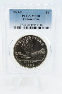 1999-P PCGS MS70 CG[Xg[ Vo[ _LOh