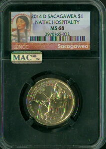 2014 D �T�J�W���E�B�A �z�X�s�^���e�B �_���[ NGC ���g�� MS68 2ND FINEST MAC �X�|�b�g���X *