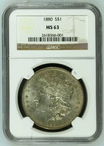 �󏭂Ȕ������č�1880�N�⃂���K���h���A�t�B���f���t�B�A NGC MS 63