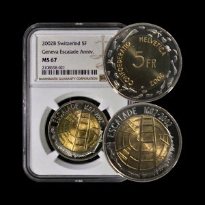 XCXB2002NA5t - NGC MS67 - Wl[uAXJ[hA͂A