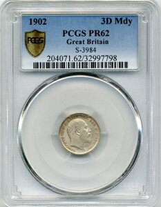 1902N CMX v[t 3yX ʋLO - J^Oԍ S3984/3987 - PCGS PR 62