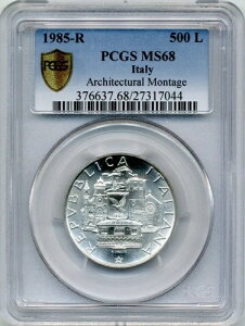 1985-R 500 C^AAz^[WihD[mAJf~[j - PCGS MS 68