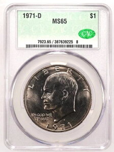 CACG CAC MS65 1971-D AC[n[ h *******