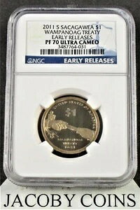 2011 S �T�J�K�E�B�A $1 NGC PF70 - �����p�m�A�O��� - ���������[�X �u���[���x��