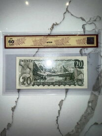 1969年カナダ銀行20ドル紙幣 ビーティー＆ラスミンスキー UNC 60 BC-50a