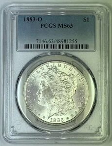 1883-O K 1hd PCGS MS 63 (7) B
