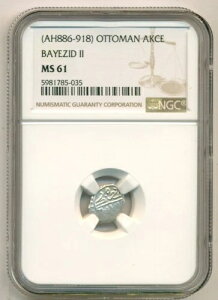 �I�X�}���鍑 �o���W�g 2 �� 1481-1512 �V���o�[ �A�N�`�F MS61 NGC