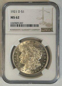 1921-D K 1hd NGC MS 62