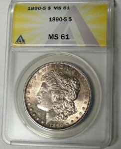 ANACS MS61 1890-S �����K����� �T���t�����V�X�R������ #6167180
