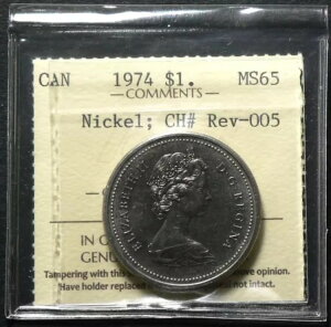 1974NJi_h1h ICCS Rev-005 MS65 VCR4 #22383q