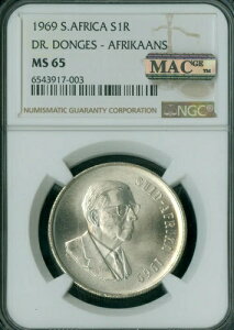 1969N AtJ hN^[EhQX AtJ[X Vo[ 1h NGC MS65 MAC X|bgX