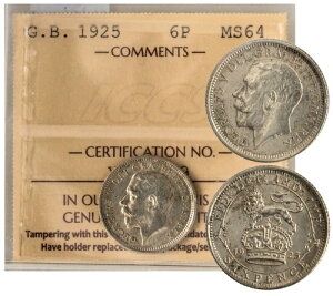 CMXBW[W5 1925N  6yX ICCS MS-64 KM-815a.1