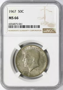 1967N PlfB n[th 50Zg NGC MS66 X`[O[g[