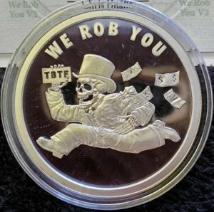 1�I���X .999 �V���o�[ �v���[�t WE ROB YOU V2 POP�V���[�Y��11�e 2020�N COA�t��