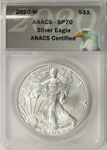 2020-W $1 �V���o�[�C�[�O�� ANACS SP70