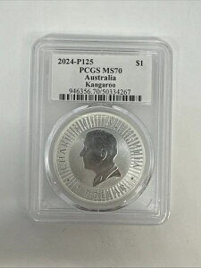 2024-P125 �E���g���u���C�N�_�E�� �I�[�X�g�����A���J���K���[ PCGS MS 70 1�I���X CB4-91