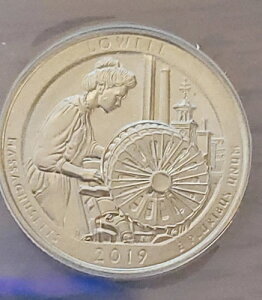 2019 P ���[�E�F�����j�����N�H�[�^�[ ANACS MS66�A�~���g�G���[�_�C�u���[�N���o�[�X