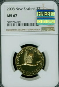 2008Nj[W[h2hNGC MS67 MAC ōB