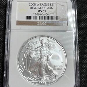 2008 W o[jbVh Vo[ C[O MS69 o[X 2007 A GEN 13.5 uE x #557