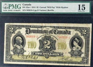 G[ 1914 $2 DC-22a-i #502618-J Ji_ 2Ԗڂ̎\