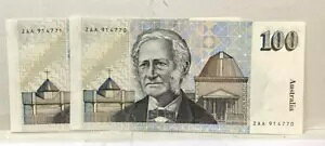 �I�[�X�g�����A 1984�N 100�h�� 1�h�� �ŏ��̐ړ����uZAA�v �A���y�A �� UNC