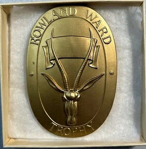 ローランド・ワード・トロフィーメダル *希少* 彫刻なし!3インチ×2インチ
