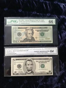 1999,2009 $5,$20 �t�@���V�[���[�i���o�[�Y 00004444 �_�u���N�A�b�h�Z�b�g ���A - 1�Z�b�g�̂�