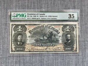 Ji_ DC-13a $1 1898  s h~jI PMG VF 35