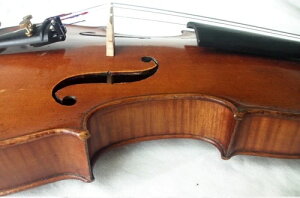 FINE OLD FRENCH VIOLIN 1930s - video - ANTIQUE MASTER RARE �o�C�I���� ���{���y���{�p ����� 504