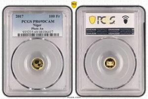 �j�W�F�[������ 100�t���� �v���[�t�R�C�� 2017�N KM#67 ������ PCGS PR69 �g�b�v ??