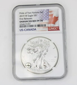 2019-W �A�����J�� �V���o�[ �C�[�O�� �v���C�h �I�u �c�[ �l�[�V�����Y NGC �G���n���X�h Rev PF70