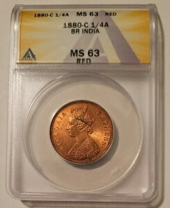 Ch - CMX̃rNgA 1880 C 1/4 Ai MS63 bhAibNX