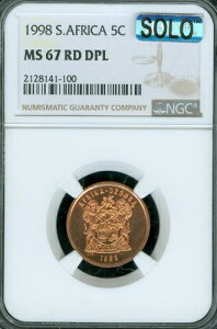 1998N AtJ 5Zg NGC MS67 DPL bh }bN \ ōi & ȂB