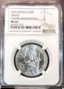 1993N tX  100t oeB [up 200NLO NGC MS 66 gbv|bv 1