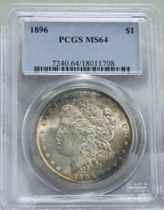 1896N AJ K $1 PCGS MS64 ǍDȐF