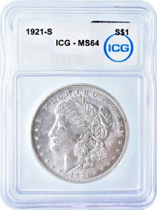 1921-S [K 1h ICG MS64